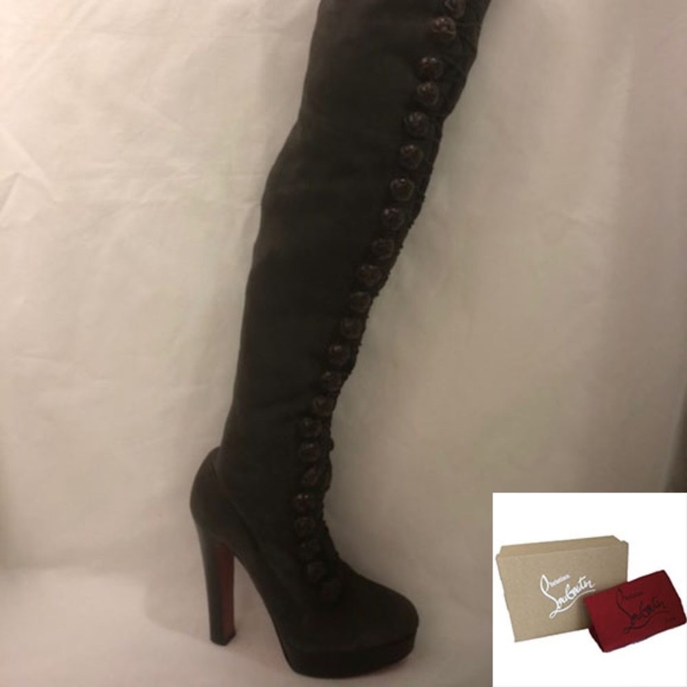 Over the Knee Suede Boots (EUR 38.5)